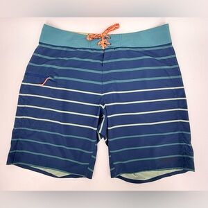 Patagonia Stretch Planing Boardshorts Shorts Men's 35 9" Inseam Stone Blue 86612